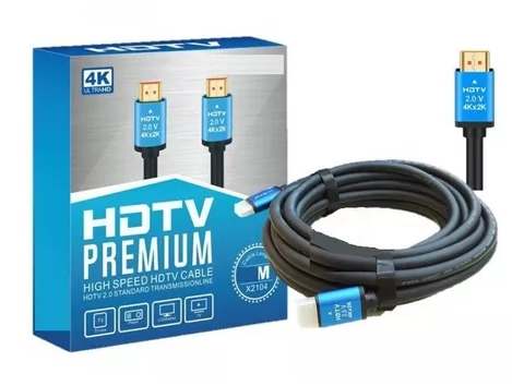 CABLE 5M HDTV 2.0 4K@30HZ ALUMINIO NUEVO